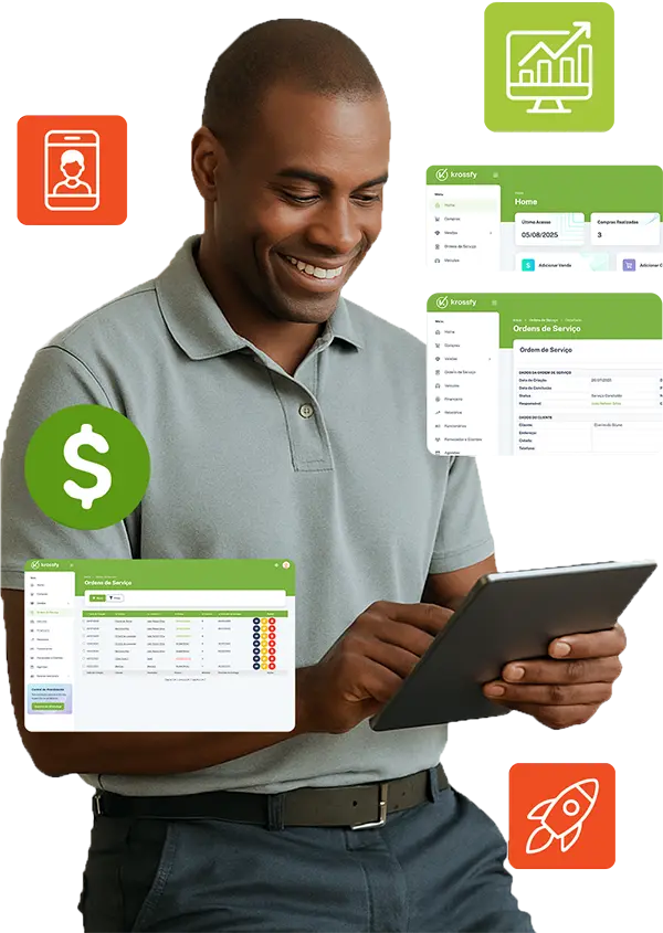 Krossfy - Sistema de Gestão para Oficina Mecânica - Usuário do Sistema